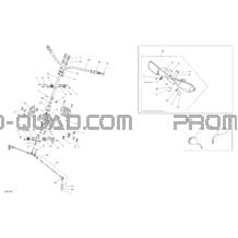 Direction _23T1423 pour Can-am Toutes les cylindrées 2014 Outlander 6x6 (International & T3)