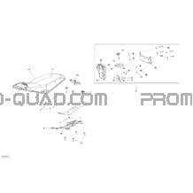 Siège _29T1423 pour Can-am Toutes les cylindrées 2014 Outlander 6x6 (International & T3)