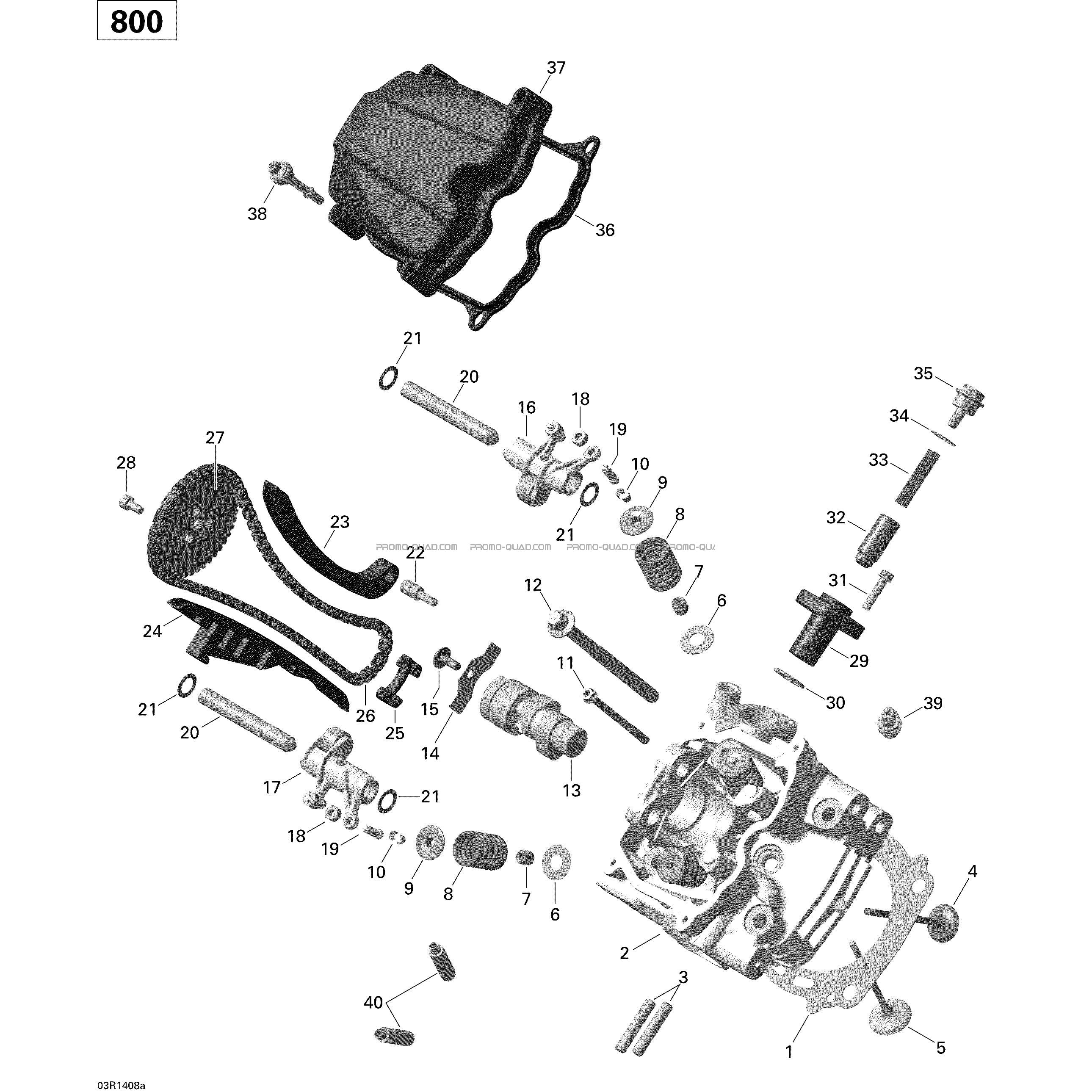 Culasse  Can-am  2014 Toutes les cylindrées  pièces OEMCulasse  Can-am  2014 Toutes les cylindrées  pièces OEM