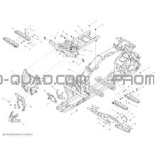 Châssis pour Can-am Toutes les cylindrées 2014 Outlander MAX 1000EFI LTD