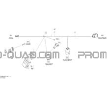 Câblage Électrique Compressor pour Can-am Toutes les cylindrées 2014 Outlander MAX 1000EFI LTD
