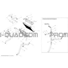 Système Refroidissement pour Can-am Toutes les cylindrées 2014 P 2014