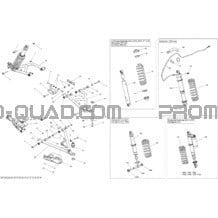 Suspension Avant pour Can-am Toutes les cylindrées 2014 P 2014