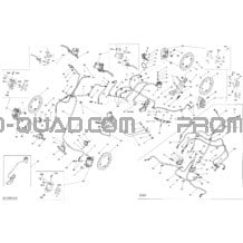 Freins pour Can-am Toutes les cylindrées 2014 Renegade 1000 EFI STD