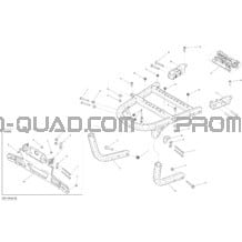Boîte De Rangement Arrière pour Can-am Toutes les cylindrées 2014 Renegade 1000 EFI STD
