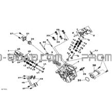 Cylinder Head Inter_03T1523 pour Can-am Toutes les cylindrées 2015 DS 250 NA & INT