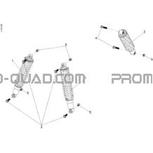 Amortisseurs pour Can-am Toutes les cylindrées 2015 DS 250 NA & INT