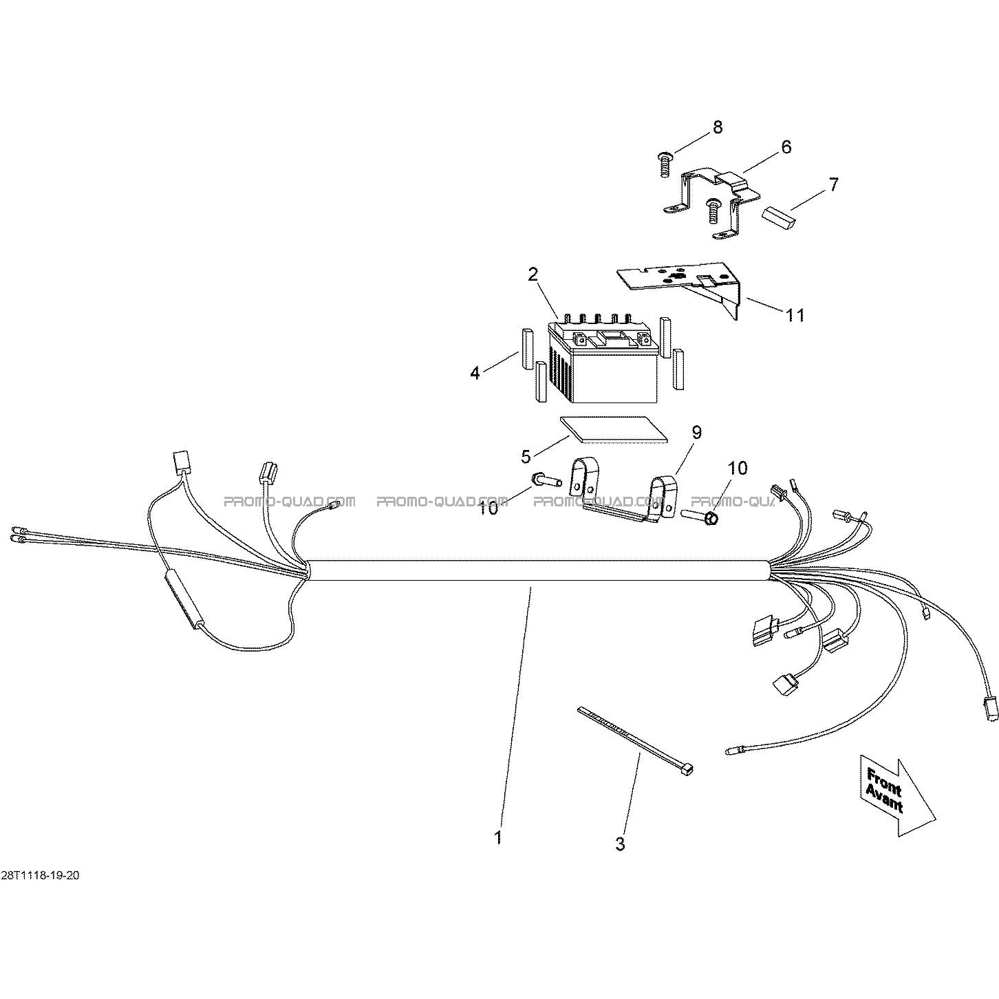 Câblage Principal  Can-am  2015 Toutes les cylindrées  pièces OEMCâblage Principal  Can-am  2015 Toutes les cylindrées  pièces OEM