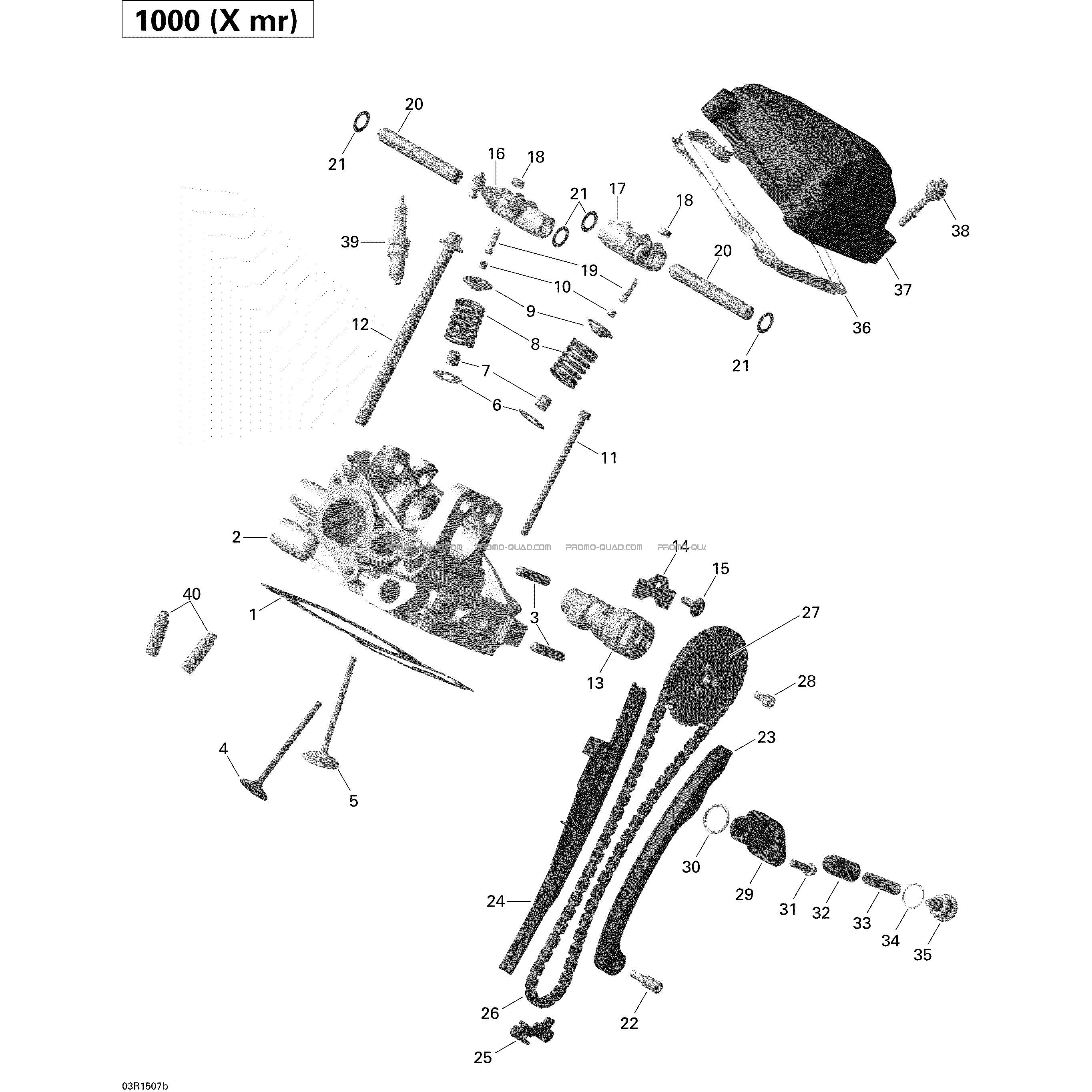Culasse  Can-am  2015 Toutes les cylindrées  Original parts OEMCulasse  Can-am  2015 Toutes les cylindrées  Original parts OEM