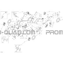 Freins _22T1519 pour Can-am Toutes les cylindrées 2015 Outlander 1000 EFI Xmr