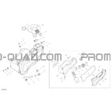 Silencieux Admission _35T1526 pour Can-am Toutes les cylindrées 2015 Outlander 400 EFI