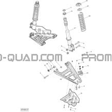 Suspension Avant _24T1526 pour Can-am Toutes les cylindrées 2015 Outlander 400 EFI