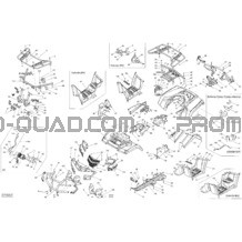 Carrosserie Et Accessoires _31T1526 pour Can-am Toutes les cylindrées 2015 Outlander 400 EFI
