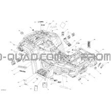 Décalques _32T1526 pour Can-am Toutes les cylindrées 2015 Outlander 400 EFI