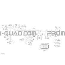 Câblage Principal _28T1526 pour Can-am Toutes les cylindrées 2015 Outlander 400 EFI
