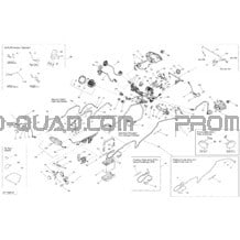 Système Électrique _20T1526 pour Can-am Toutes les cylindrées 2015 Outlander 400 EFI