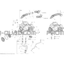 Admission Air _35T1505 pour Can-am Toutes les cylindrées 2015 Outlander 500 EFI