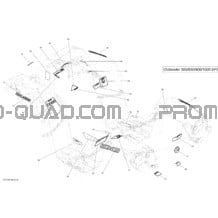 Décalques _32T1505 pour Can-am Toutes les cylindrées 2015 Outlander 500 EFI