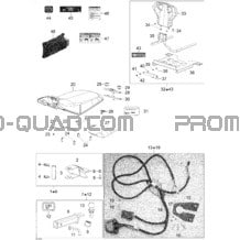 T3 Parts _99T1505 pour Can-am Toutes les cylindrées 2015 Outlander 500 EFI
