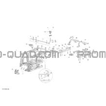 Châssis _30T1529b pour Can-am Toutes les cylindrées 2015 Outlander 6X6 1000 EFI