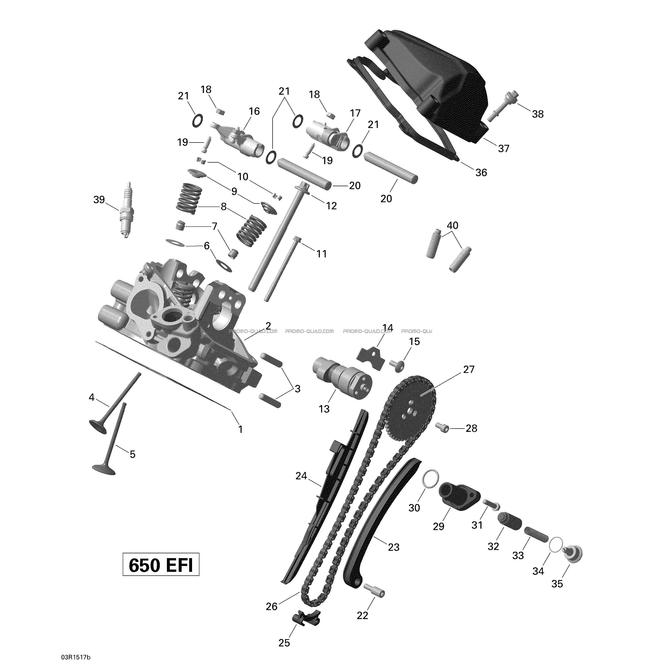 Culasse  Can-am  2015 Toutes les cylindrées  Original parts OEMCulasse  Can-am  2015 Toutes les cylindrées  Original parts OEM