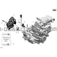 Boîte De Vitesses Ass Et Actuateur 4X4 _45R1505 pour Can-am Toutes les cylindrées 2015 Outlander 800R EFI Xmr
