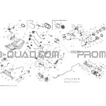 Système Électrique _20T1508 pour Can-am Toutes les cylindrées 2015 Outlander 800R EFI