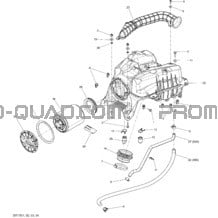 Admission Air _35T1503 pour Can-am Toutes les cylindrées 2015 Outlander L 500 EFI