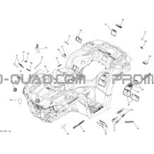 Décalques _32T1503 pour Can-am Toutes les cylindrées 2015 Outlander L 500 EFI