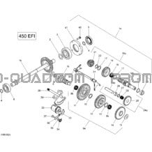 Changement De Rapports _11R1501 pour Can-am Toutes les cylindrées 2015 Outlander L MAX 450 EFI