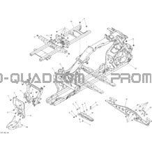 Châssis _30T1504 pour Can-am Toutes les cylindrées 2015 Outlander L MAX 500 EFI