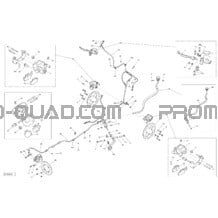 Brakes _22T1527 pour Can-am Toutes les cylindrées 2015 Outlander Max 400 EFI
