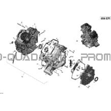 Carter _01R1504 pour Can-am Toutes les cylindrées 2015 Outlander MAX 650 EFI