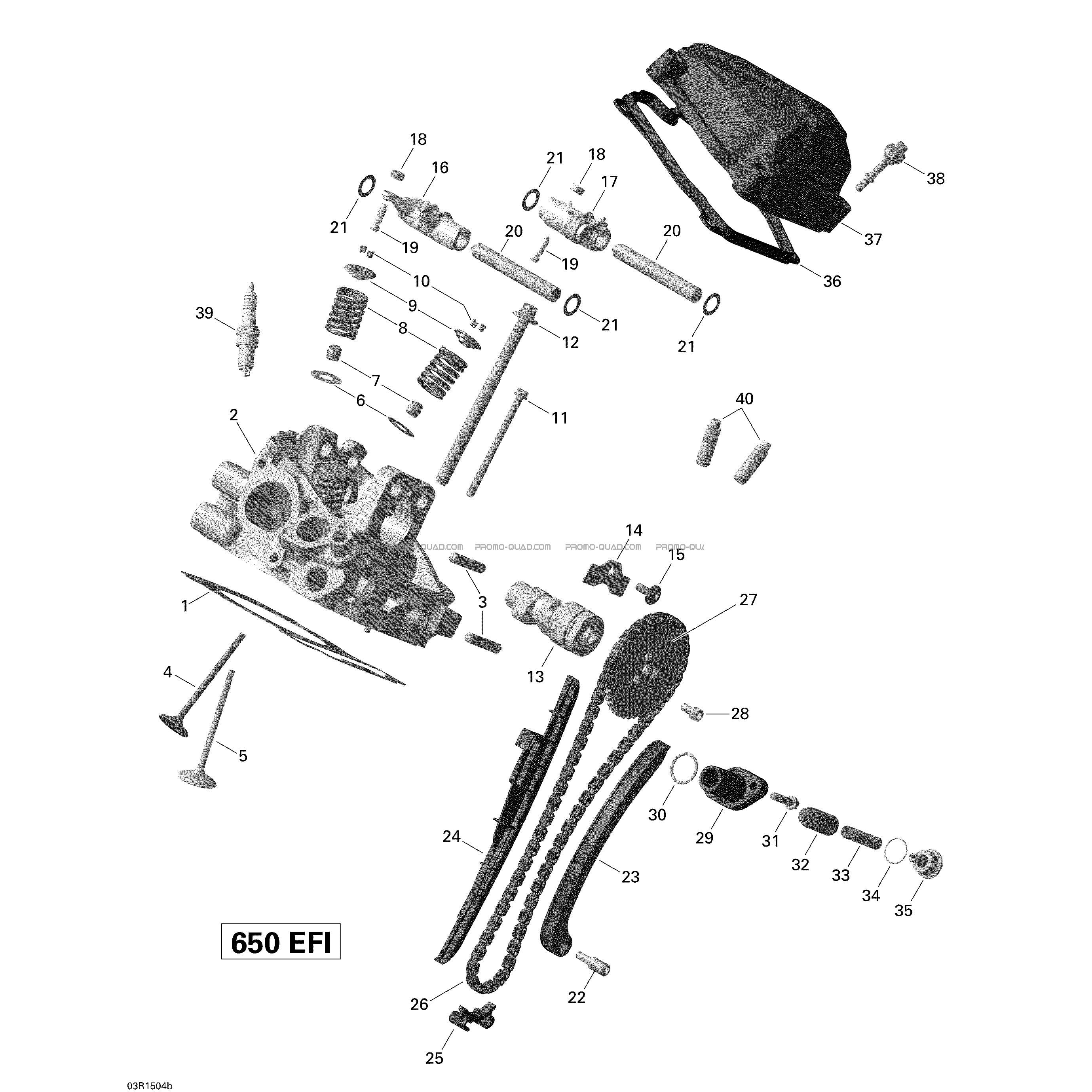 Culasse  Can-am  2015 Toutes les cylindrées  Original parts OEMCulasse  Can-am  2015 Toutes les cylindrées  Original parts OEM