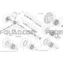 Système Entraînement Avant _12T1515a pour Can-am Toutes les cylindrées 2015 Outlander MAX 650 EFI