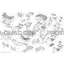 Carrosserie Et Accessoires _31T1515 pour Can-am Toutes les cylindrées 2015 Outlander MAX 650 EFI