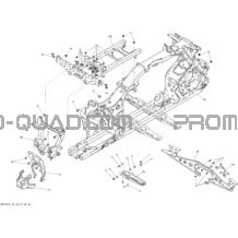 Châssis _30T1515 pour Can-am Toutes les cylindrées 2015 Outlander MAX 650 EFI