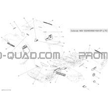 Décalques _32T1515 pour Can-am Toutes les cylindrées 2015 Outlander MAX 650 EFI
