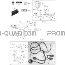 T3 Parts _99T1515 pour Can-am Toutes les cylindrées 2015 Outlander MAX 650 EFI