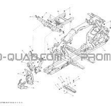 Châssis _30T1511 pour Can-am Toutes les cylindrées 2015 Renegade 500 EFI