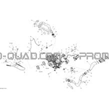 Moteur _08C1502 pour Can-am Toutes les cylindrées 2015 Commander 1000_STD_DPS_XT_XTP