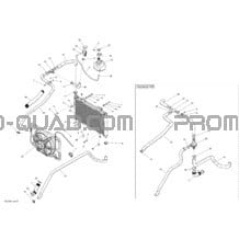 Système Refroidissement _10C1502 pour Can-am Toutes les cylindrées 2015 Commander 1000_STD_DPS_XT_XTP