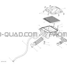 Admission Air _35C1502 pour Can-am Toutes les cylindrées 2015 Commander 1000_STD_DPS_XT_XTP