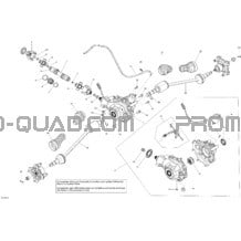 Système Entraînement Arrière - With Locking Rear Differential_13C1513 pour Can-am Toutes les cylindrées 2015 Commander 1000_STD_DPS_XT_XTP