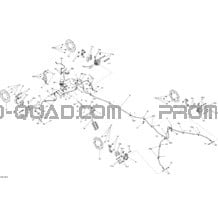 Freins _22C1504 pour Can-am Toutes les cylindrées 2015 Commander MAX 1000_DPS_XT