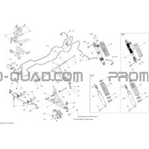 Suspension Avant _24C1504 pour Can-am Toutes les cylindrées 2015 Commander MAX 1000_DPS_XT