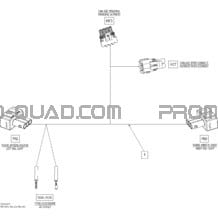 Câblage Électrique Rear pour Can-am Toutes les cylindrées 2015 Commander MAX 1000_DPS_XT