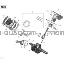 Vilebrequin pour Can-am Toutes les cylindrées 2015 Commmander 1000_LTD