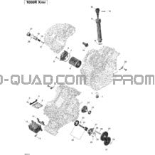 Lubrification Du Moteur _54R1513 pour Can-am Toutes les cylindrées 2015 Maverick 1000_XMR