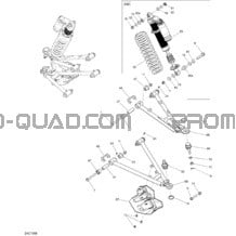 Suspension Avant _24C1508 pour Can-am Toutes les cylindrées 2015 Maverick 1000_XXC